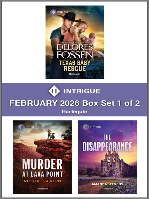 Cover image for Harlequin Intrigue February 2026--Box Set 1 of 2